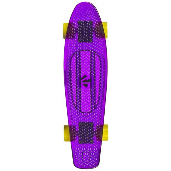 choke skateboard juicy susi clear purple 57 cm polypropeen geel 421135 1592563035