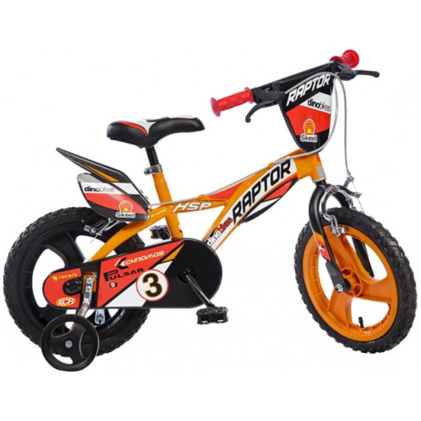 dino raptor 16 inch jongens v brake oranje 210737