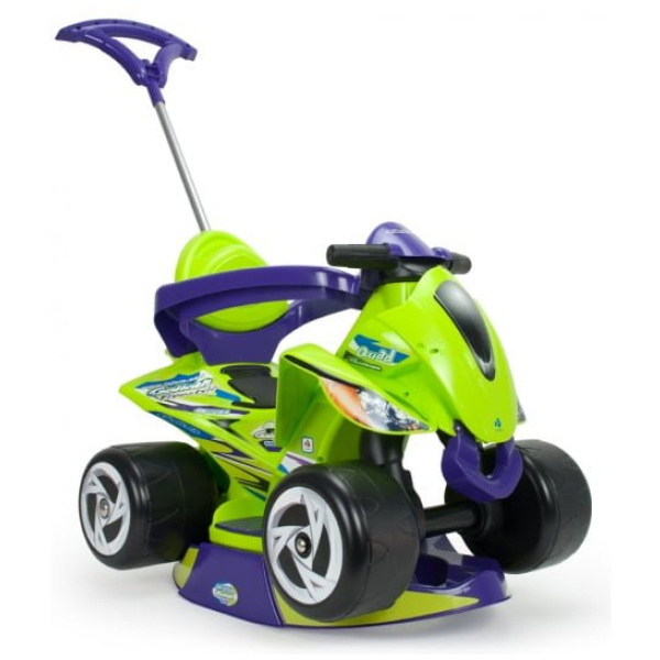 injusa loopauto quad goliath 98 cm groen paars 228003