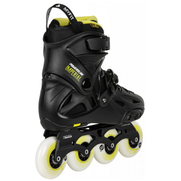 powerslide inline skates imperial one zwart geel 5 840110 1618670290