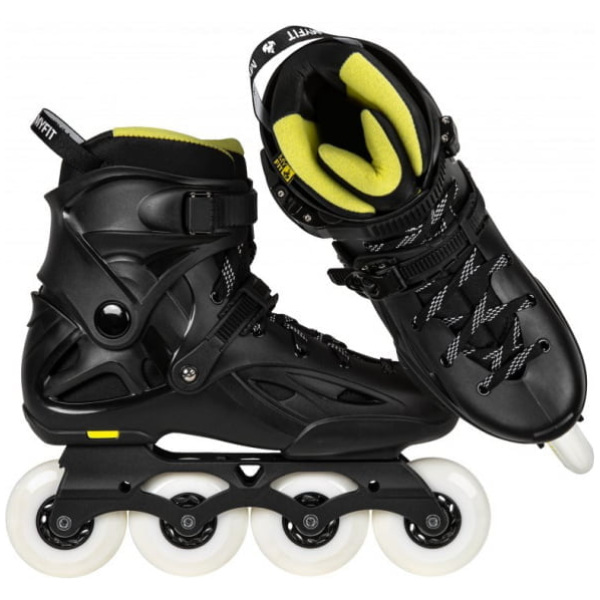 powerslide inline skates imperial one zwart geel 6 840110 1618670290