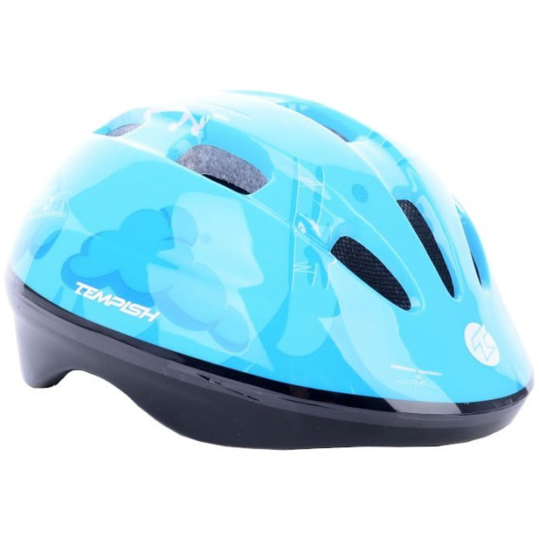 tempish fiets en skatehelm raybow blue junior 378500 1586246958