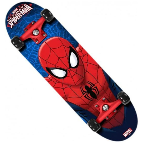 disney skateboard spider man zwart rood blauw 71 cm 227346