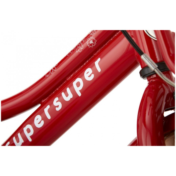 supersuper cooper 12 inch 22 cm meisjes terugtraprem rood 5 503532 1606146696