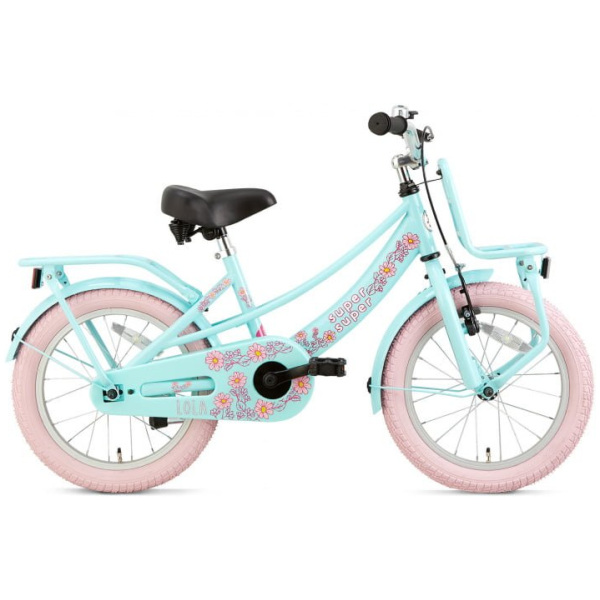 supersuper lola 16 inch 254 cm meisjes v brakes lichtblauw roze 2 503837 1606208956