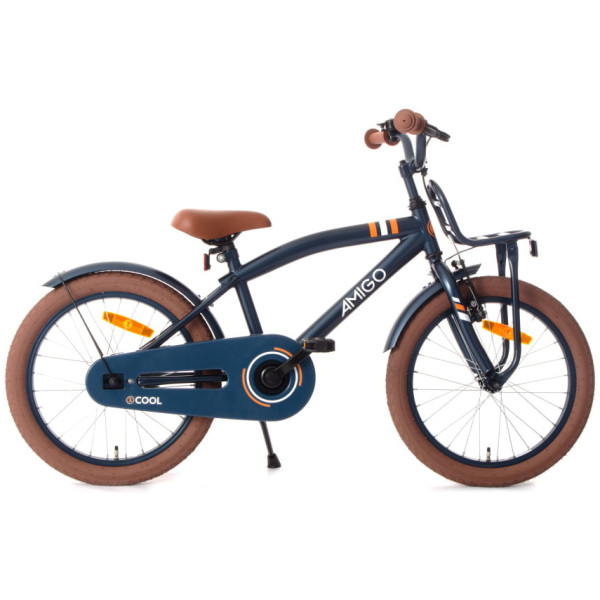 amigo 2cool 18 inch 285 cm jongens terugtraprem blauw 1023544 20231103090508