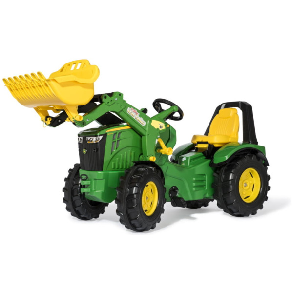 rolly toys premium john deere x trac 8400r met voorlader groen 1024327 1699351903