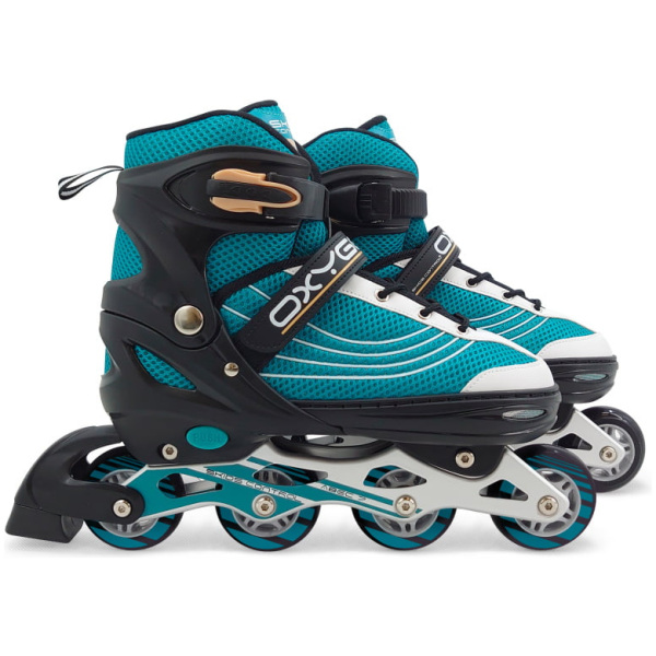 skids control oxygen inline skates semi softboot verstelbaar petrolblauw 1021822 20230705142614