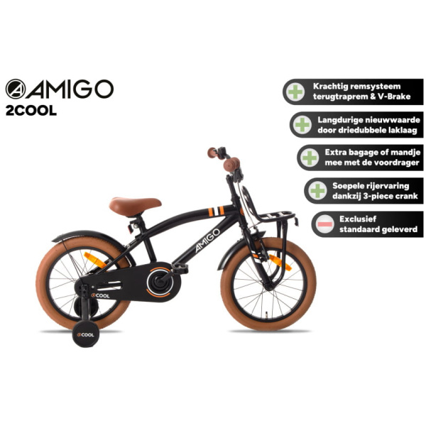 amigo 2cool 14 inch 24 cm jongens terugtraprem zwart 2 1023537 20240425073941