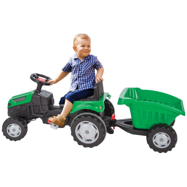 amigo pilsan active traptractor met aanhanger groen zwart 4 1020170 20230718101611