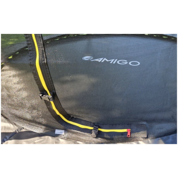 amigo trampoline basic met veiligheidsnet en ladder 244 cm zwart 9 1020505 20230727162548