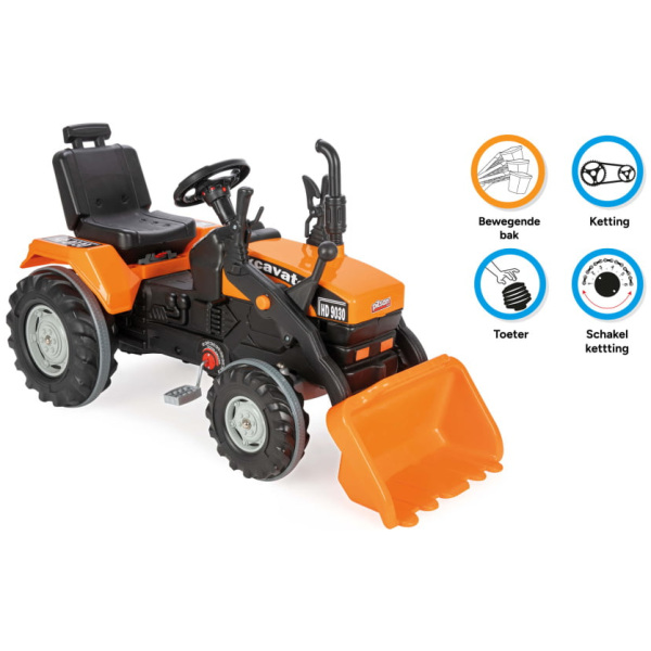 pilsan super hd 9030 traptractor met voorlader oranje zwart 3 1020229 20230608132549