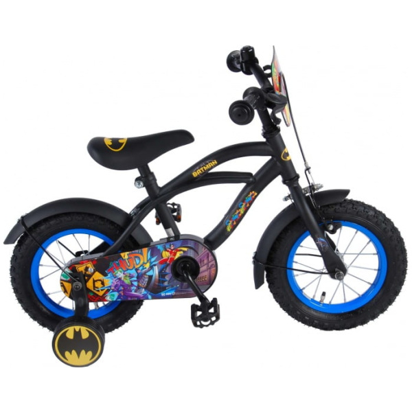 volare batman 12 inch 215 cm jongens terugtraprem zwart 265026 1544431254