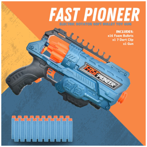 fast pioneer speelgoedpistool met roterend magazijn 16 kogels 6 1031104 20240419153529