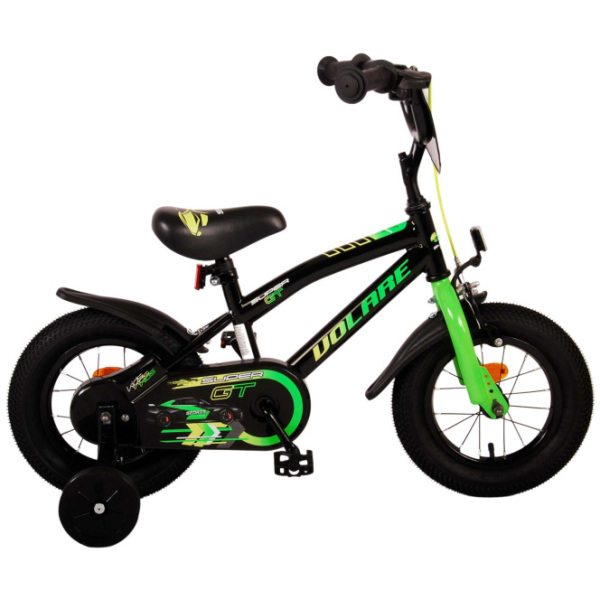 volare super gt 12 inch 215 cm jongens terugtraprem groen zwart 1029838 1708354609