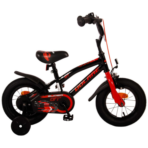 volare super gt 12 inch 215 cm jongens terugtraprem rood zwart 1029839 1708354823