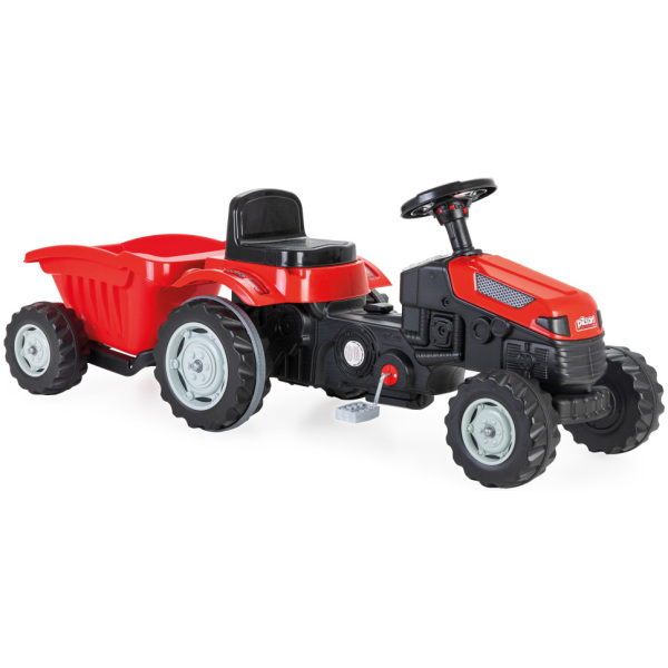 amigo pilsan active traptractor met aanhanger rood donkergrijs 1021970 1689244496 1