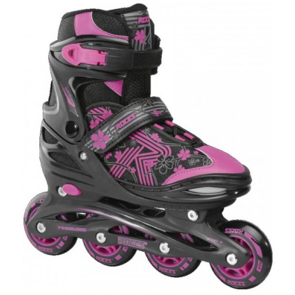 roces inline skates roces girls jokey 3.0 meisjes zwart roze 376747 20200402161656